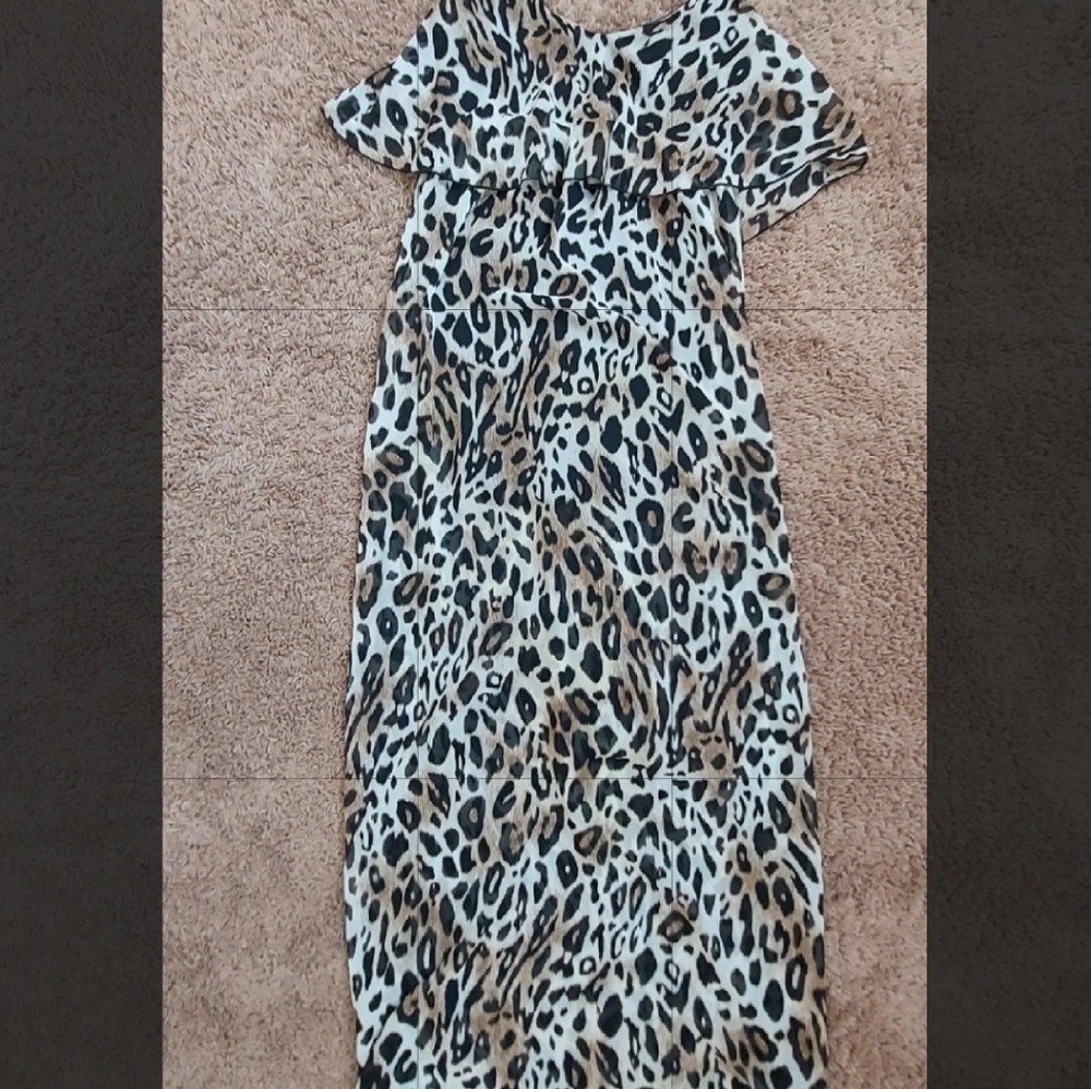 Leopard Maxi dress